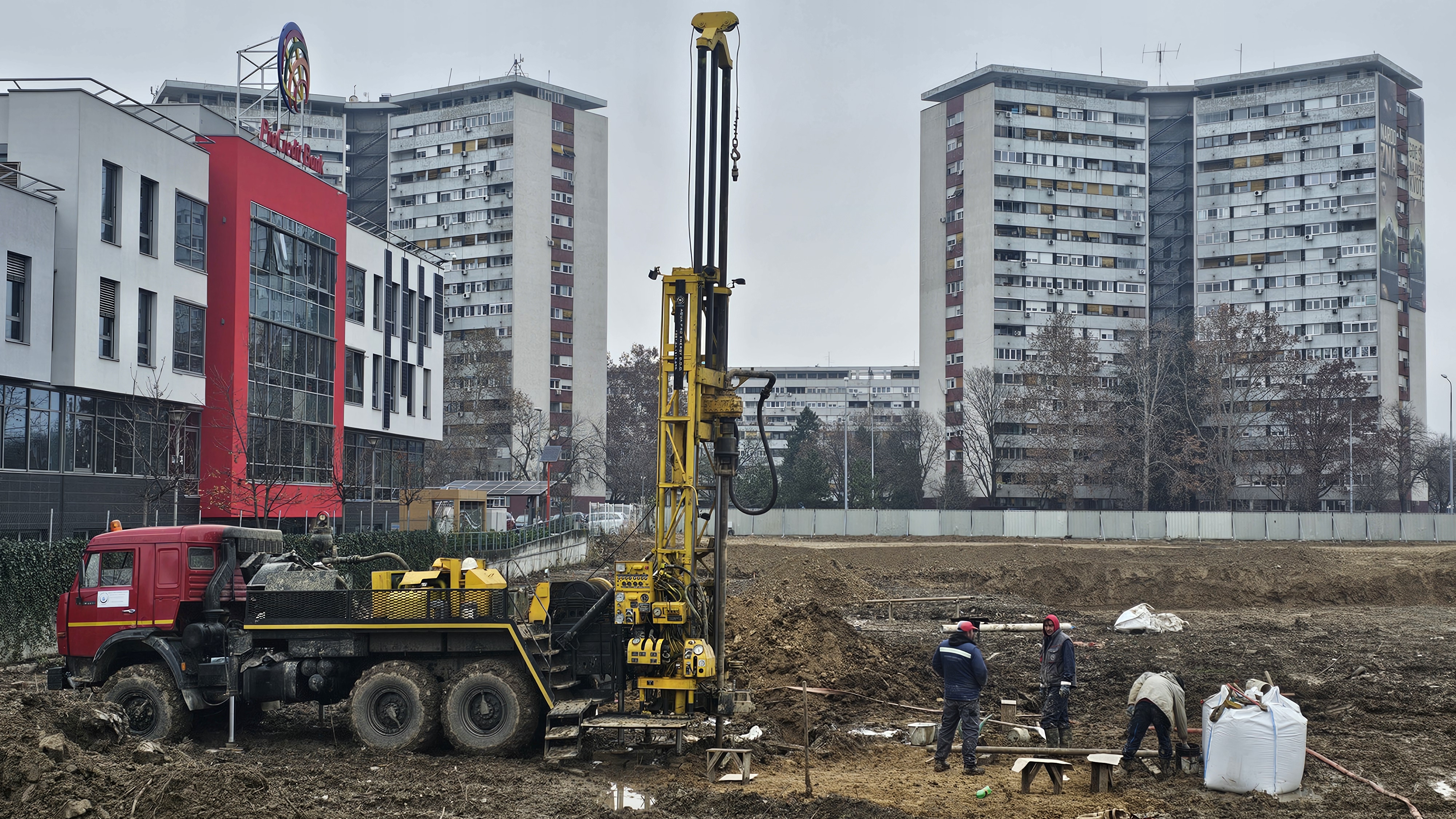 Izrada depresionih bunara Novi Beograd